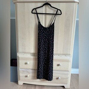 Pretty little thing slit floral dress